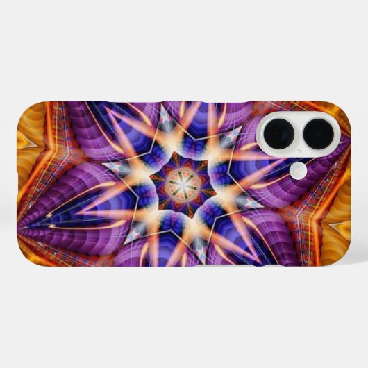 Kaleidoskop Case-Mate iPhone Hülle (Rückseite (Horizontal))