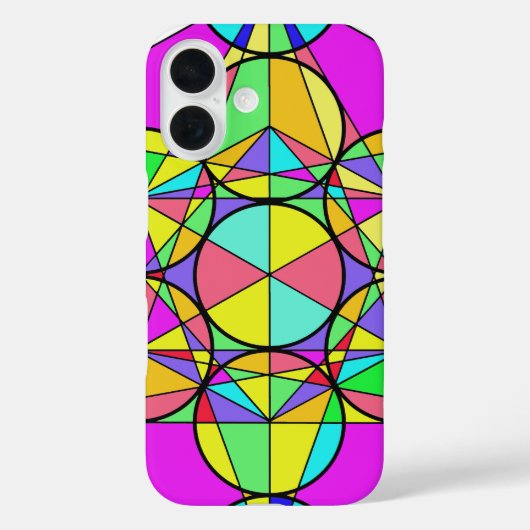 Kaleidoskop Case-Mate iPhone Hülle (Rückseite)