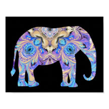 Kaleidoskop Circus Elephant Print Poster