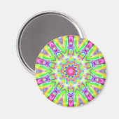 Kaleidoskop Circus Magnet (Vorderseite/Rückseite)