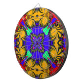 Kaleidoskop Dartscheibe (Vorderseite rechts)