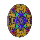 Kaleidoskop Dartscheibe (Vorderseite Links)