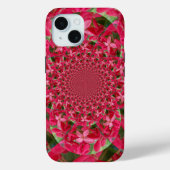 Kaleidoskop der Krimson: Blume der Blutmilch Case-Mate iPhone Hülle (Rückseite)