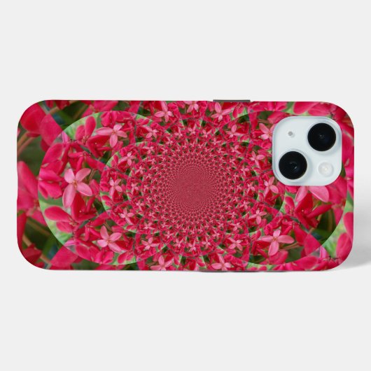Kaleidoskop der Krimson: Blume der Blutmilch Case-Mate iPhone Hülle (Rückseite (Horizontal))