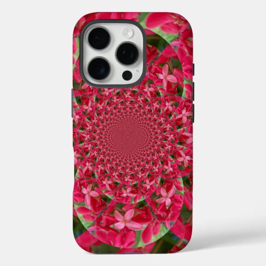 Kaleidoskop der Krimson: Blume der Blutmilch Case-Mate iPhone Hülle (Rückseite)