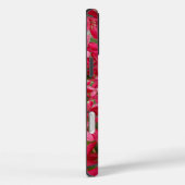 Kaleidoskop der Krimson: Blume der Blutmilch Case-Mate iPhone Hülle (Rückseite / Rechts)