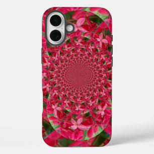 Kaleidoskop der Krimson: Blume der Blutmilch iPhone 16 Plus Hülle