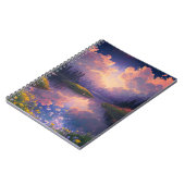 Kaleidoskop des Bergsees Notizblock (Linke Seite)