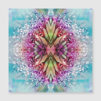 Kaleidoskop-Dewdrops: Abstrakte Kunst der Blumen