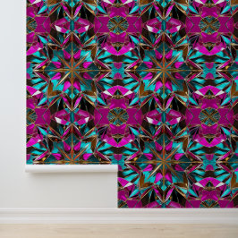 Kaleidoskop Disco Peel and Stick Tapete
