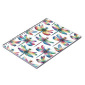 Kaleidoskop Dragonflies Notizblock (Linke Seite)