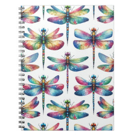 Kaleidoskop Dragonflies Notizblock