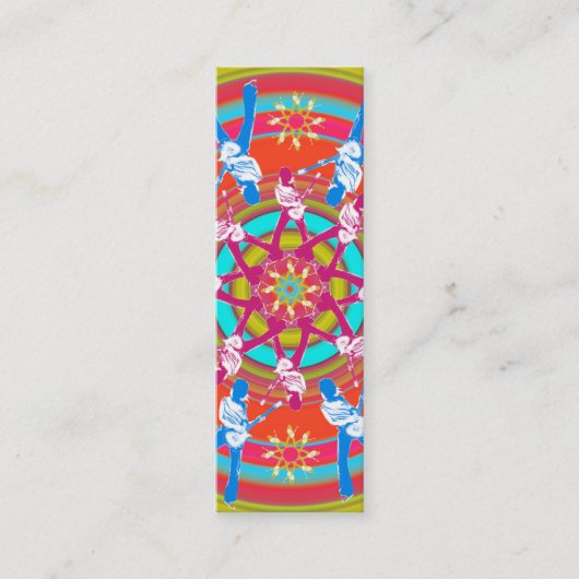 Kaleidoskop - dünne Karte (Vorderseite)