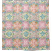 Kaleidoskop Duschvorhang (Vorderseite)