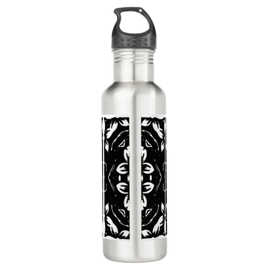 Kaleidoskop Edelstahlflasche (Rückseite)