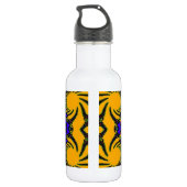 Kaleidoskop Edelstahlflasche (Rückseite)