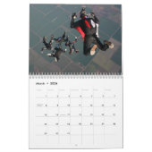 Kaleidoskop: Ein 4way Skydiving Team Kalender (Mär 2026)