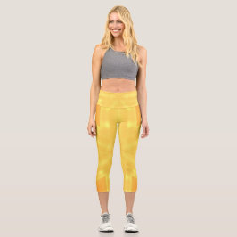 Kaleidoskop eines hellen Sonnenaufgangs Capri Leggings