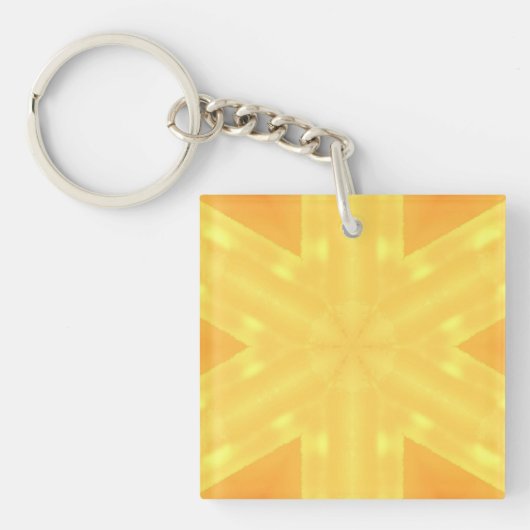 Kaleidoskop eines hellen Sonnenaufgangs und von Li Schlüsselanhänger (Vorderseite)