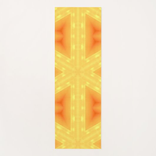 Kaleidoskop eines hellen Sonnenaufgangs Yogamatte (Vorderseite)