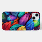 Kaleidoskop Farben Leaf Muster iPhone Fall Case-Mate iPhone Hülle (Rückseite (Horizontal))