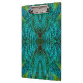Kaleidoskop-Feder-Design Klemmbrett (Links)