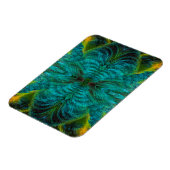 Kaleidoskop-Feder-Design Magnet (Linke Seite)