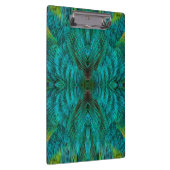 Kaleidoskop-Federdesign Klemmbrett (Rechts)