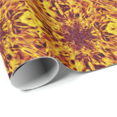 Kaleidoskop-Feuerexplosion Geschenkpapier (Rolleneckpunkt)