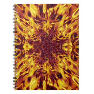 Kaleidoskop-Feuerexplosion Notizblock