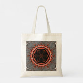 Kaleidoskop Flamme Tote Tasche (Rückseite)