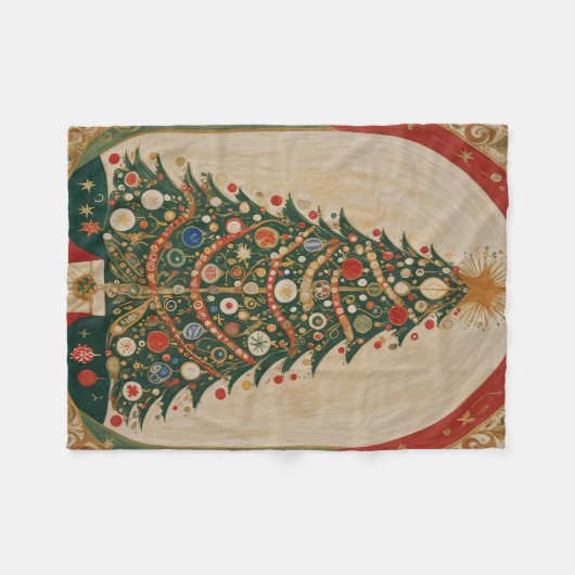 Kaleidoskop Fleecedecke (Vorderseite (Horizontal))