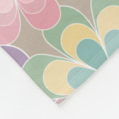 Kaleidoskop Fleecedecke (Ecke)