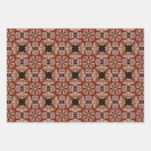 Kaleidoskop Floral Geschenkpapier Set (Vorderseite)