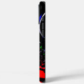 Kaleidoskop Fluid Art Print Case-Mate iPhone Hülle (Rückseite / Links)