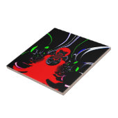 Kaleidoskop Fluid Art Print Fliese (Seite)