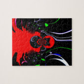 Kaleidoskop Fluid Art Print Puzzle (Horizontal)