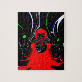 Kaleidoskop Fluid Art Print Puzzle (Vertikal)