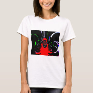 Kaleidoskop Fluid Art Print T-Shirt