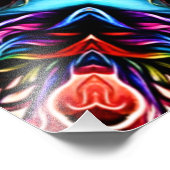 Kaleidoskop Fotodruck (Ecke)