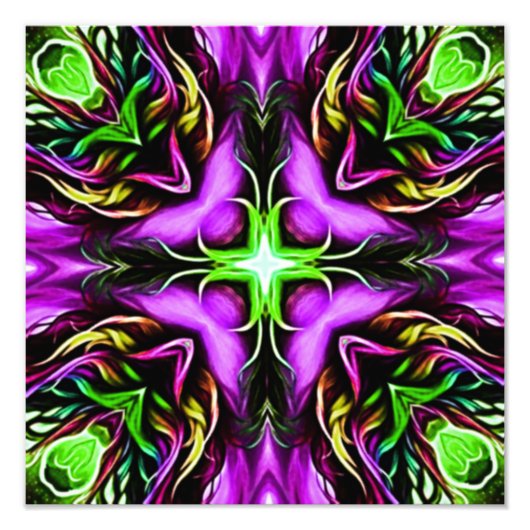 Kaleidoskop Fotodruck (Vorne)