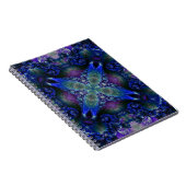 Kaleidoskop-Fraktal 531 Notizblock (Rechte Seite)