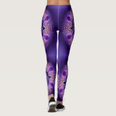 Kaleidoskop-Fraktal - Apophysis-Blume I Leggings (Rückseite)