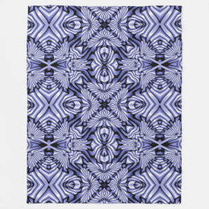 Kaleidoskop Fraktal I + Ihre Ideen Fleecedecke