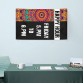 Kaleidoskop-Fraktal - Tattoo II + Ihre Ideen Banner (Messeveranstaltung)