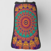 Kaleidoskop-Fraktal - Tattoo II + Ihre Ideen Golf Headcover (Rotieren 90)