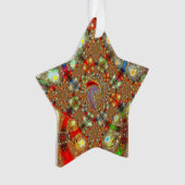 "Kaleidoskop Fury" Acrylschmuck Ornament (Vorderseite)