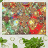 "Kaleidoskop Fury" Küchentücher (Gefaltet)