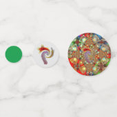 "Kaleidoskop-Fury"-Tischkonfetti (Set von 60) Konfetti (Rückseiten)