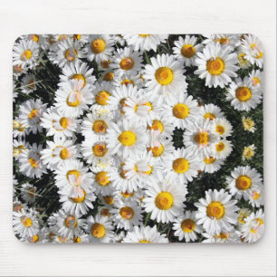 Kaleidoskop-Gänseblümchen-Muster Mousepad